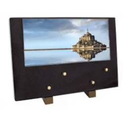 Plaque grand modele mont saint michel