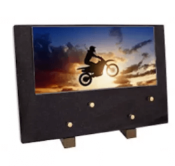 Plaque grand modele moto cross