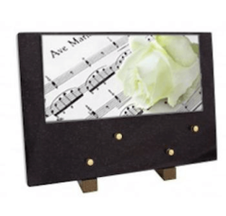 Plaque grand modele musique partition