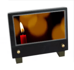 Plaque petit modele bougie